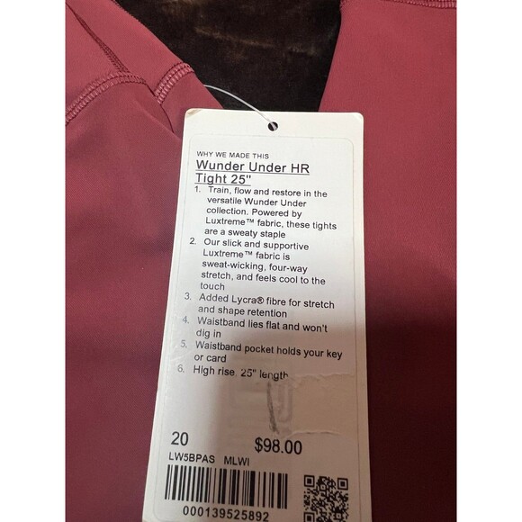 Lululemon Wunder Under HR Tight - Picture 2 of 5